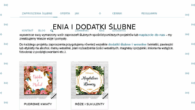 What Slubipapier.pl website looked like in 2018 (6 years ago)