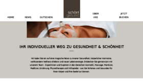 What Schoen-gesund-hamburg.de website looked like in 2018 (6 years ago)