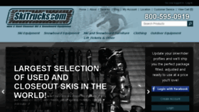 What Skitrucks.com website looked like in 2018 (6 years ago)