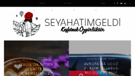 What Seyahatimgeldi.com website looked like in 2018 (6 years ago)