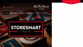 What Storesmart.shthemes.com website looked like in 2018 (6 years ago)