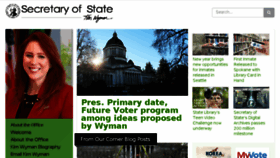 What Sos.wa.gov website looked like in 2018 (6 years ago)