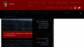 What Scbraga.pt website looked like in 2018 (6 years ago)