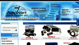What Sklep.hadron.pl website looked like in 2018 (6 years ago)