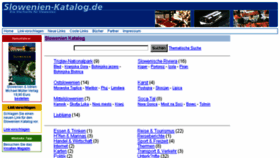 What Slowenien-katalog.de website looked like in 2018 (6 years ago)