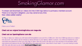 What Smokingglamor.com website looked like in 2018 (6 years ago)