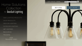 What Seagulllighting.com website looked like in 2018 (6 years ago)
