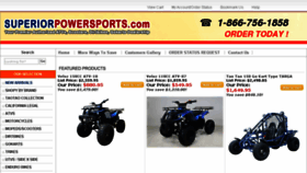 What Superiorpowersports.com website looked like in 2018 (6 years ago)