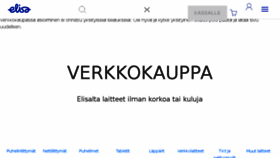 What Saunalahti.fi website looked like in 2018 (6 years ago)