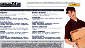 What Sklepy24.pl website looked like in 2018 (6 years ago)