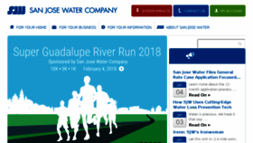 What Sjwater.com website looked like in 2018 (6 years ago)