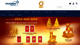 What Sjc.com.vn website looked like in 2018 (6 years ago)