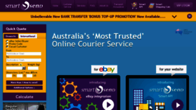 What Smartsend.com.au website looked like in 2018 (6 years ago)