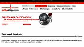 What Stethoscope.com website looked like in 2018 (6 years ago)