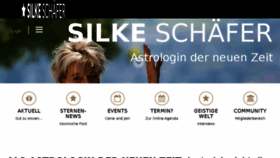 What Silkeschaefer.com website looked like in 2018 (6 years ago)