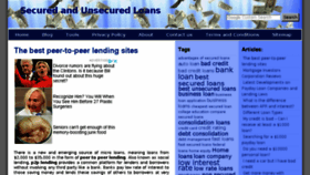 What Secured-and-unsecured-loans.com website looked like in 2018 (6 years ago)