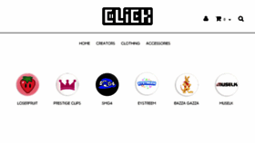 What Shopclickcreators.com website looked like in 2018 (6 years ago)