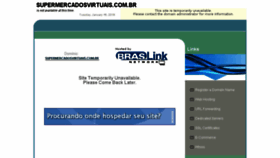 What Supermercadosvirtuais.com.br website looked like in 2018 (6 years ago)