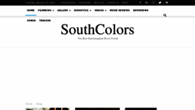 What Southcolors.in website looked like in 2018 (6 years ago)