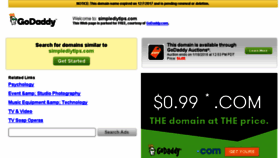 What Simplediytips.com website looked like in 2018 (6 years ago)