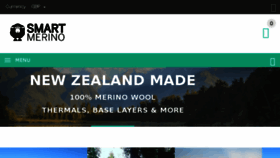 What Smartmerino.myshopify.com website looked like in 2018 (6 years ago)