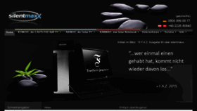 What Silentmaxx.de website looked like in 2018 (8 years ago)