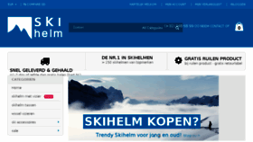 What Skihelm.nl website looked like in 2018 (6 years ago)