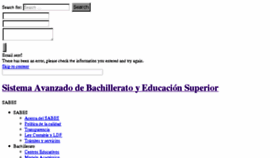 What Sabes.edu.mx website looked like in 2018 (6 years ago)