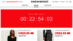 What Sheinoutlet.com website looked like in 2018 (6 years ago)
