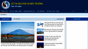 What Sotnmt.tayninh.gov.vn website looked like in 2018 (6 years ago)