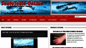 What Santotome-online.com.ar website looked like in 2018 (6 years ago)