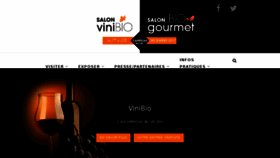What Salon-vinibio.com website looked like in 2018 (6 years ago)