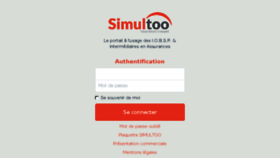 What Simultoo.fr website looked like in 2018 (6 years ago)