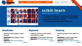 What Scikit-learn.org website looked like in 2018 (6 years ago)