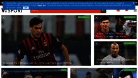 What Sport.virgilio.it website looked like in 2018 (6 years ago)