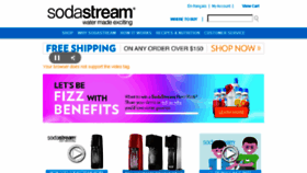 What Sodastream.ca website looked like in 2018 (6 years ago)