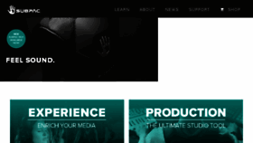 What Subpac.com website looked like in 2018 (6 years ago)