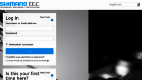 What Shimano-tec.com website looked like in 2018 (6 years ago)