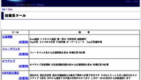 What Sim.okawa-denshi.jp website looked like in 2018 (6 years ago)