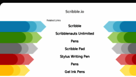 What Scribble.io website looked like in 2018 (6 years ago)