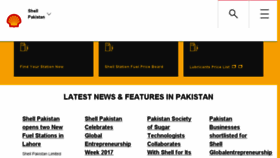 What Shell.com.pk website looked like in 2018 (6 years ago)