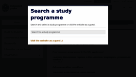 What Students.leiden.edu website looked like in 2018 (6 years ago)