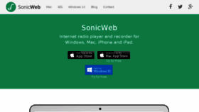 What Sonicweb-radio.de website looked like in 2018 (6 years ago)