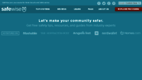 What Safewise.com website looked like in 2018 (6 years ago)
