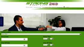 What Strongrentacar.com website looked like in 2018 (6 years ago)
