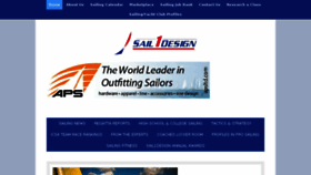 What Sail1design.com website looked like in 2018 (6 years ago)