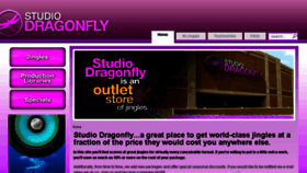 What Studiodragonfly.com website looked like in 2018 (6 years ago)