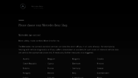 What Shop.mercedes-benz.com website looked like in 2018 (6 years ago)