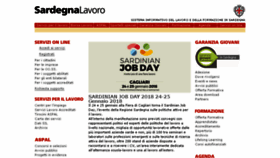 What Sardegnalavoro.it website looked like in 2018 (6 years ago)