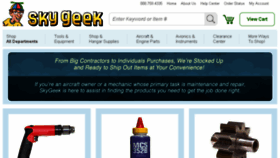 What Skygeek.com website looked like in 2018 (6 years ago)